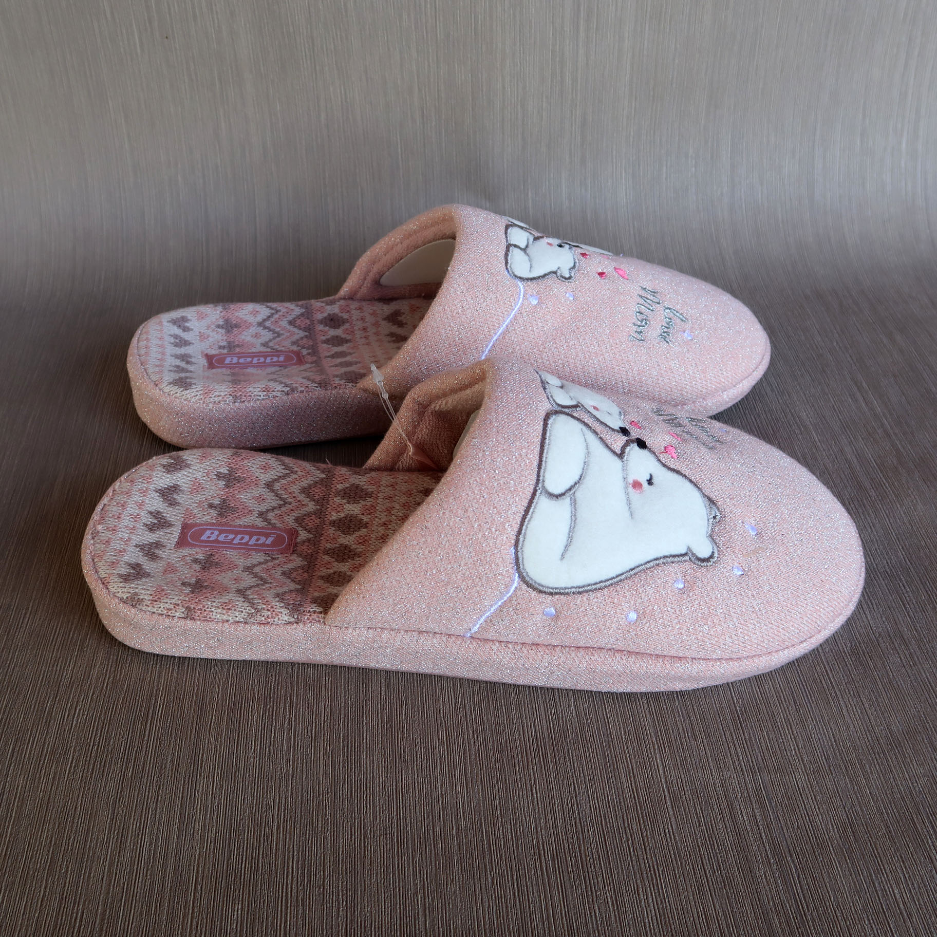 Chinelo de Interior para Mulher em Rosa da Beppi Chinelo de Interior para Mulher em Rosa da Beppi