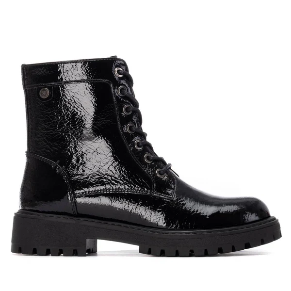Bota estilo Militar para Senhora em Preto Bota estilo Militar para Senhora em Preto