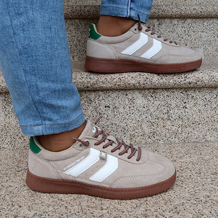 Zapatillas Xti para mujer en beige