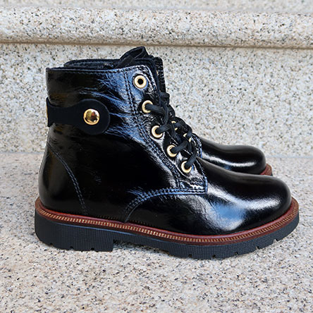 Bota-Menina-Verniz-Preto