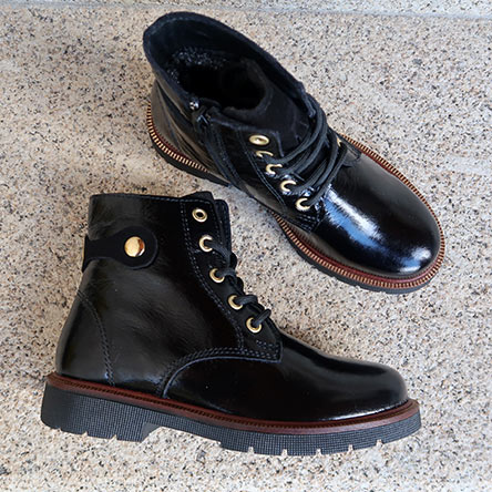 Bota-Menina-em-Preto-do-Tamanho-29-ao-35