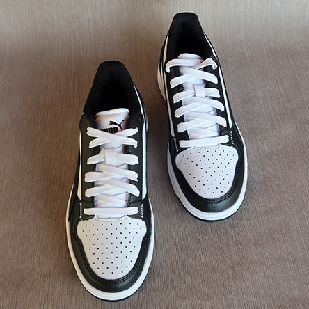Ténis-Puma-Unissexo-em-Branco-com-Preto
