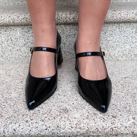 Sapato-de-Salto-com-Tira-no-Peito-do-Pé Sapato-de-Salto-com-Tira-no-Peito-do-Pé